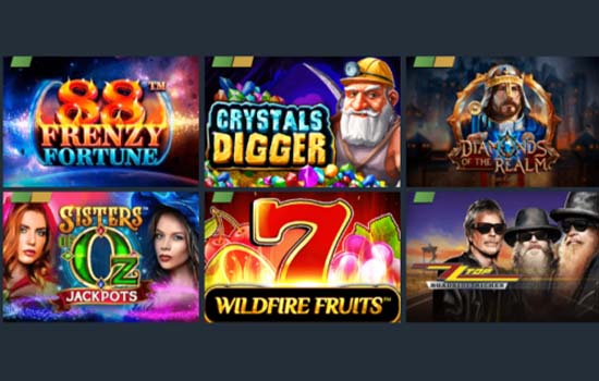 Вибір ігор Jet Casino